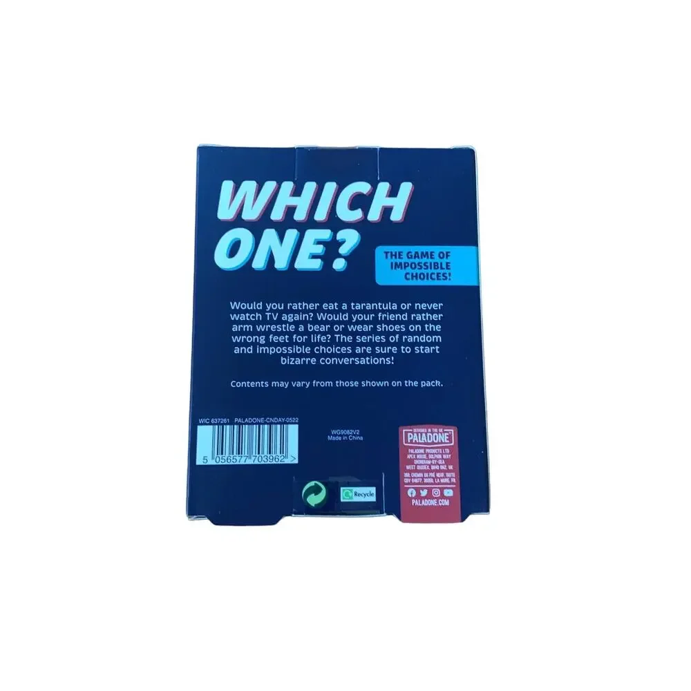 Which One ? Card game